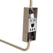Lampă-de-perete-modernă-Taupe-cu-interior-auriu-reglabilă-cu-2-lumini---Lune