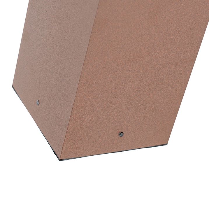 Endüstriyel ayaklı dış mekan lambası pas kahverengi 40 cm IP44 - Charlois