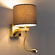 Art-Deco-sienas-lampa-zelta-krāsā-ar-USB-un-pelēku-abažūru---Brescia