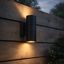 Industrial-outdoor-wall-lamp-black-2-light-IP44---Vigo