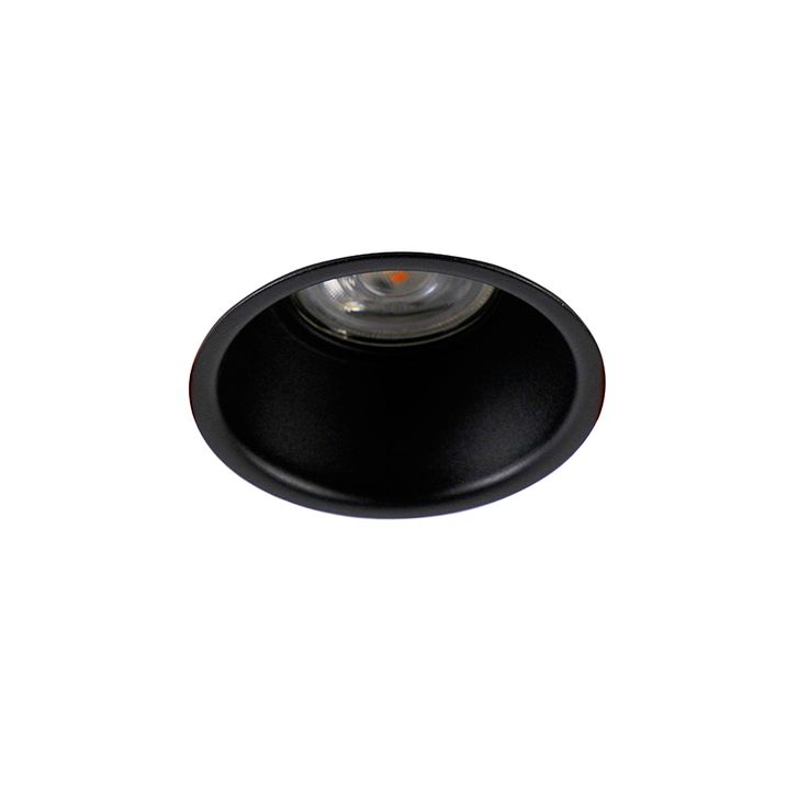 Foco empotrable inteligente moderno negro con WiFi GU10 - Dept