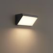 Candeeiro-de-Parede-Exterior-Moderno-Cinzento-Escuro-Incl.-LED-IP65---Marek