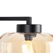 Design-Floor-Lamp-Black-with-Amber-Glass---Qara-Down