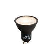 Bombilla LED GU10 regulable negra 6W 500lm 2700K