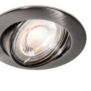 Set-de-6-spoturi-încastrate-moderne-Gunmetal-GU10-rotunde-de-50-mm-orientabile---Edu