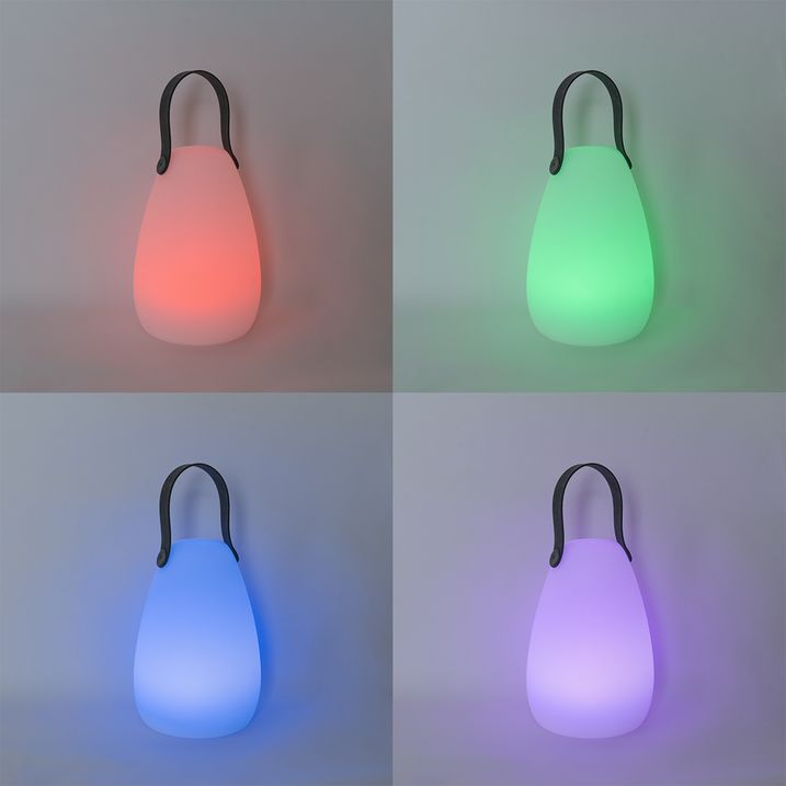Moderna stolna lampa RGBW punjiva IP54 - Pion