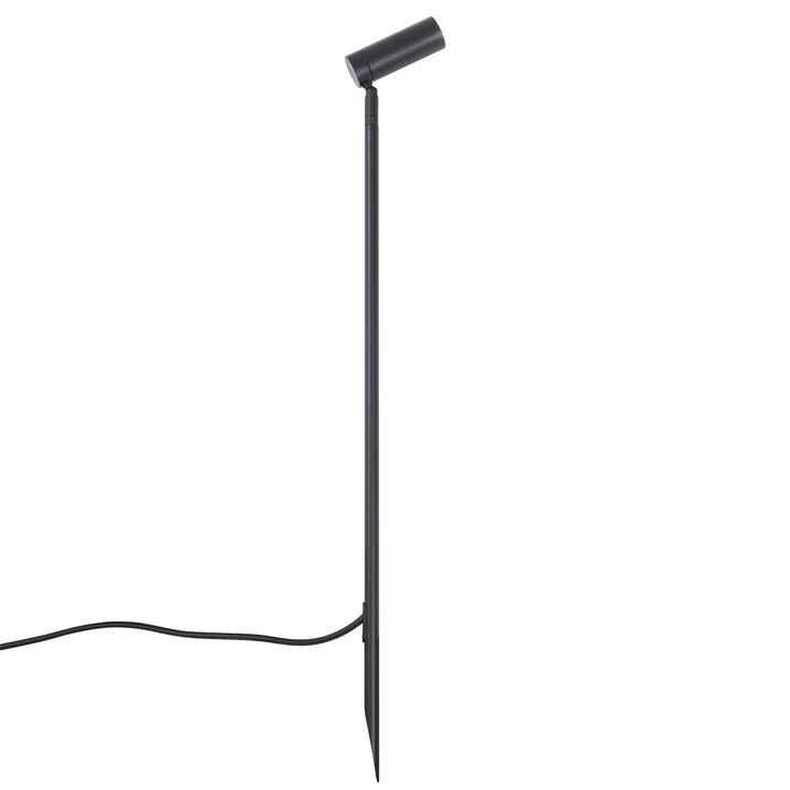 Strahler schwarz 80cm inkl. LED verstellbar IP65 inkl. Kabel und Stecker - Carl