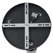 Deckenstrahler-Gunmetal-Rund-3-flammig-drehbar-und-verstellbar---Drain