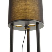 Moderne-vloerlamp-zwart---Stojon