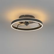 Ventilador-de-techo-negro-50cm-con-LED-regulable-con-mando-a-distancia---Maddy