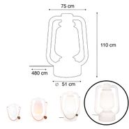 Stojaca-lampa-biela-110-cm-IP44---Storm-Extra-Large