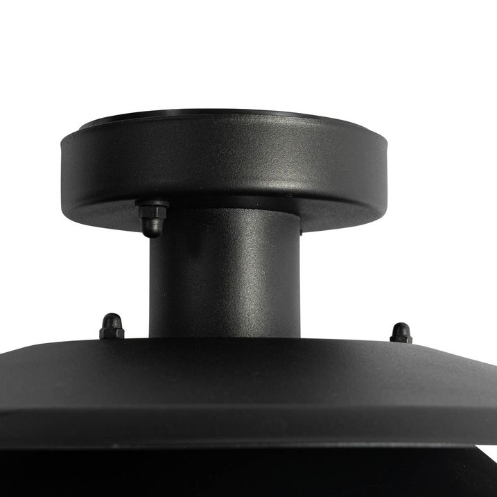 Design utendørs taklampe sort IP44 - Morty