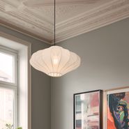 Lámpara-colgante-de-diseño-seda-blanca-50-cm---Plu