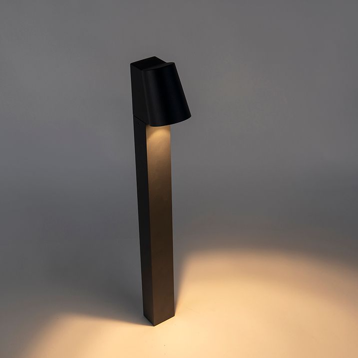 Llambë moderne në këmbë me antracit, përfshirë LED - Uma