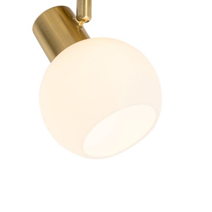 Opal camlı ayarlanabilir altın Art Deco spot - Anouk
