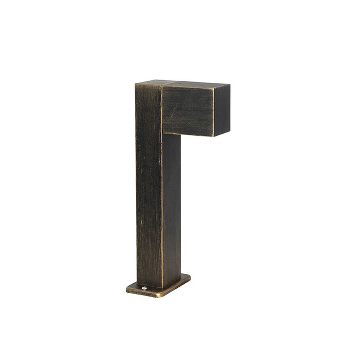 Industrial Standing Outdoor Lamp Antique Gold 35 cm IP44 - Baleno