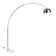 Stojací-lampa-s-obloukem-z-oceli-s-bílým-mramorovým-podstavcem-s-ocelovým-stínítkem---Arc-XXL