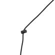 Pendant-Lamp-Black-with-Plug-and-Leaf-Shade-with-Gold-Interior-35cm---Cavalux