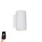 Smart wandlamp rond wit incl. 2 wifi GU10 - Sandy