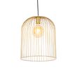 Dizajnerska-viseća-lampa-zlatna---Wire-Knock