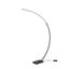 Designová-stojací-lampa-černá-vč.-LED-stmívatelná---Dina