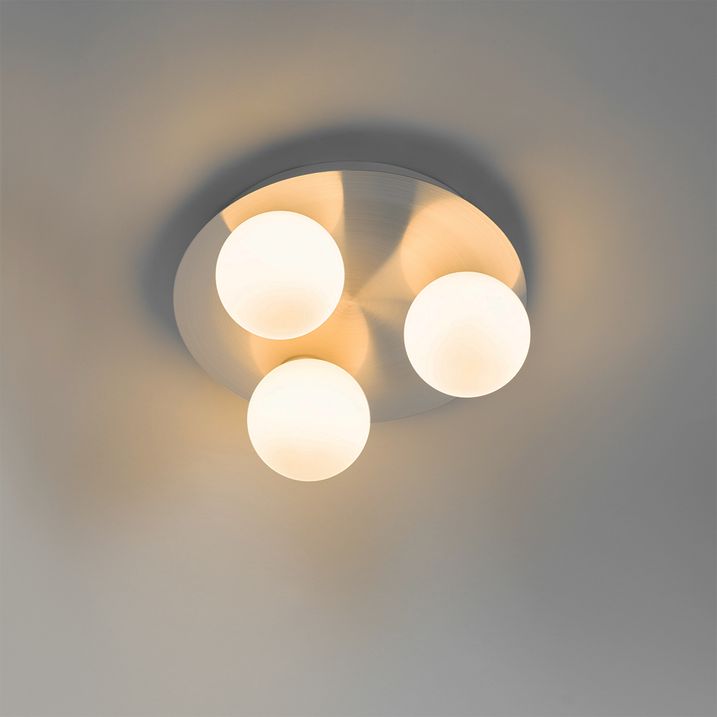 Moderna plafonska lampa za kupatilo od čelika 3-svetla - Cederic