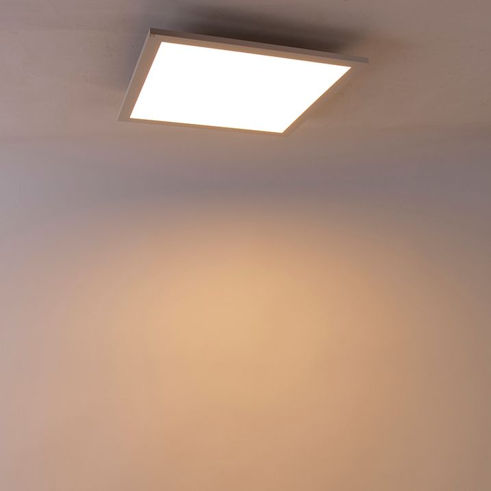 Taklampe hvit 40 cm inkl. LED 4-trinns dimmbar - Liv