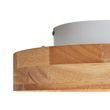 Plafonnier-scandinave-en-bois-30cm-LED-incluse-et-dimmable---Pecker