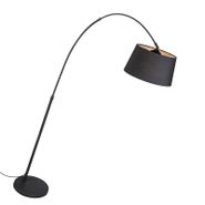 Smart-moderna-lampada-ad-arco-nera-incl.-Wifi-A60---Arc-Basic
