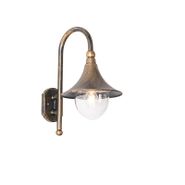 Lampada-da-parete-per-esterni-classica-oro-antico-IP44---Daphne