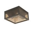 Laelamp-must-suitsuklaasiga-2-valgusti-IP44---Charlois