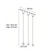 Moderne-skinnesystem-med-3-Easylift-pendellamper-svart-1-fase---Slimline-Tira