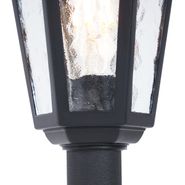 Lampione-da-esterno-classico-nero-122-cm-IP44---New-Haven-martellato