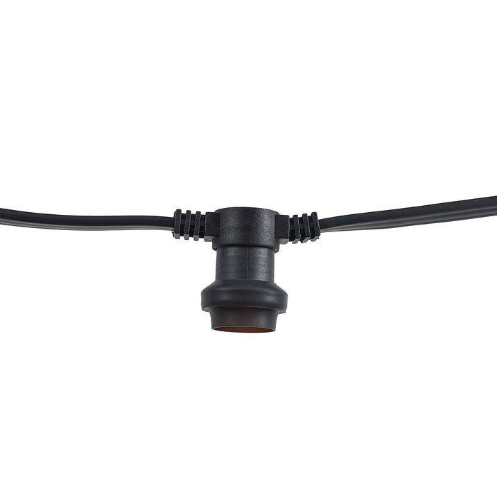 Takılabilir Fişli Siyah Şerit Led 10m 20'li IP44 - Lubber