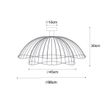 Smart-Ceiling-Lamp-Bronze-with-Double-Shade-45cm-incl.-WiFi-G95---Pua