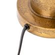 Tafellamp-brons-met-velours-lampenkap-blad-dessin-met-gouden-binnenkant---Pisos