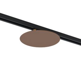 Moderna bronzana plafonska lampa za 1-fazni šinski sistem sa 2 svjetla - Iconic Pulley