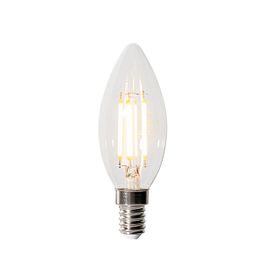 E14 3-stegs dimbar LED-lampa B35 Klar 4W 450 lm 2700K