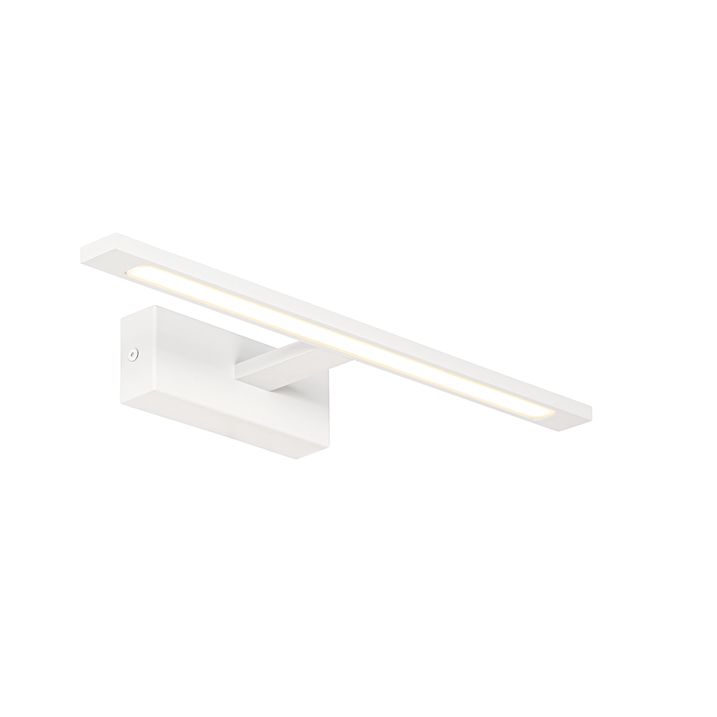Nástenná lampa biela 41,5 cm vrátane LED IP44 - Jerre