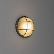 Industriell-utendørs-vegglampe-antikkgull-IP44---Hanneke