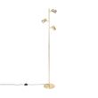 Moderne-gulvlampe-messing-3-lys---Jeana