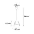 Retro-Pendant-Light-Cream-25-cm---Plisse