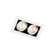 Modern-Recessed-Spotlight-White-2-Light-Adjustable---Oneon-70