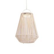 Lámpara-de-mesa-bohemia-beige-con-LED,-regulable-en-3-pasos,-IP54,-recargable-por-energía-solar---Duca
