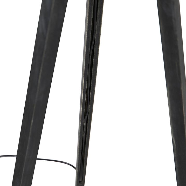 Rustic Tripod Floor Lamp Black - Tripod Classic
