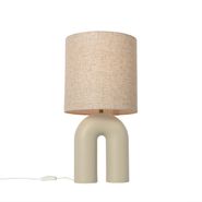 Designová-stolní-lampa-béžová-s-lněným-stínítkem-béžová---Lotti