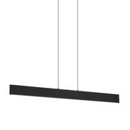 Modern-pendant-lamp-black-incl.-LED-3-step-dimmable-Easylift---Straight