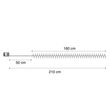Ziemassvētku-virtene-zaļa-ar-70-baltām-LED-3,5-m-IP20---Dasher