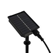 Set-of-2-Black-Spike-Lights-60cm-Incl.-Rechargeable-LED-and-Solar-IP65---Adalind