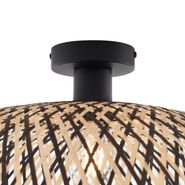 Art-Deco--kattovalaisin-musta-bambu-60-cm---Alka